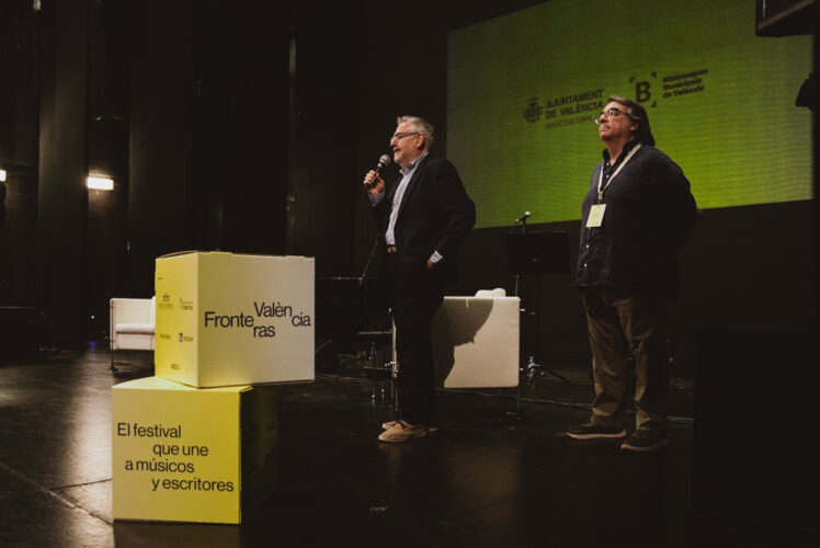 Jorge Culla, director de Les Arts y Jesús Ruiz Mantilla, director artístico de Fronteras, dan la bienvenida a esta edición