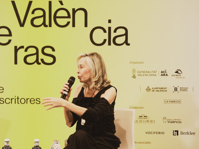 Susana Fortes conversa con sus lectores en Les Arts